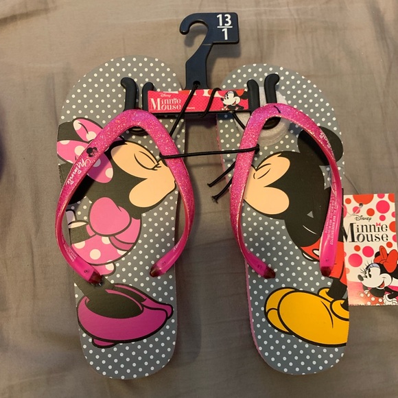 minnie mouse flip flops